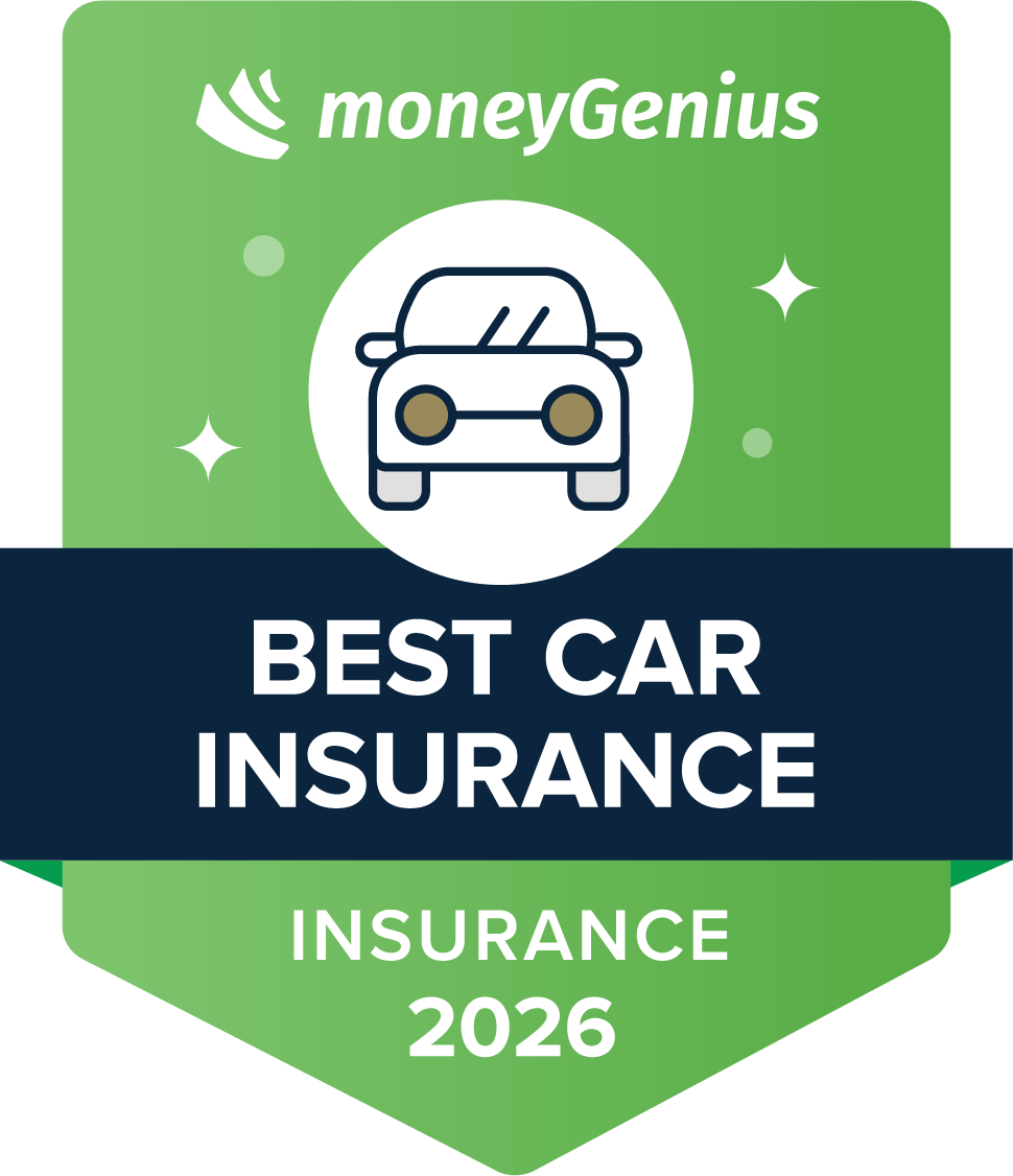 Best Car Insurance for 2026 award seal