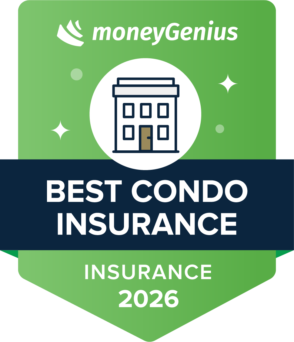 Best Condo Insurance for 2026 award seal
