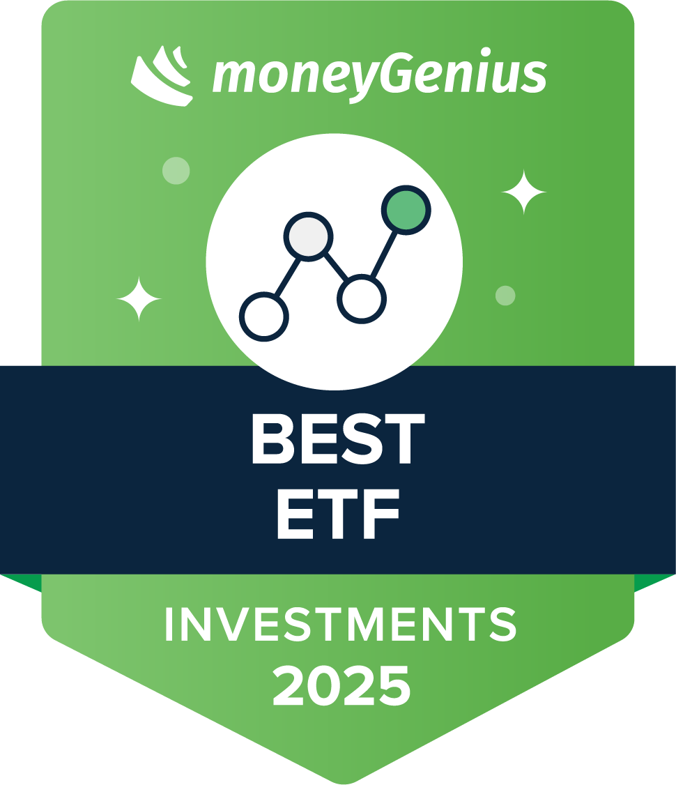 Best ETFs for 2025 award seal