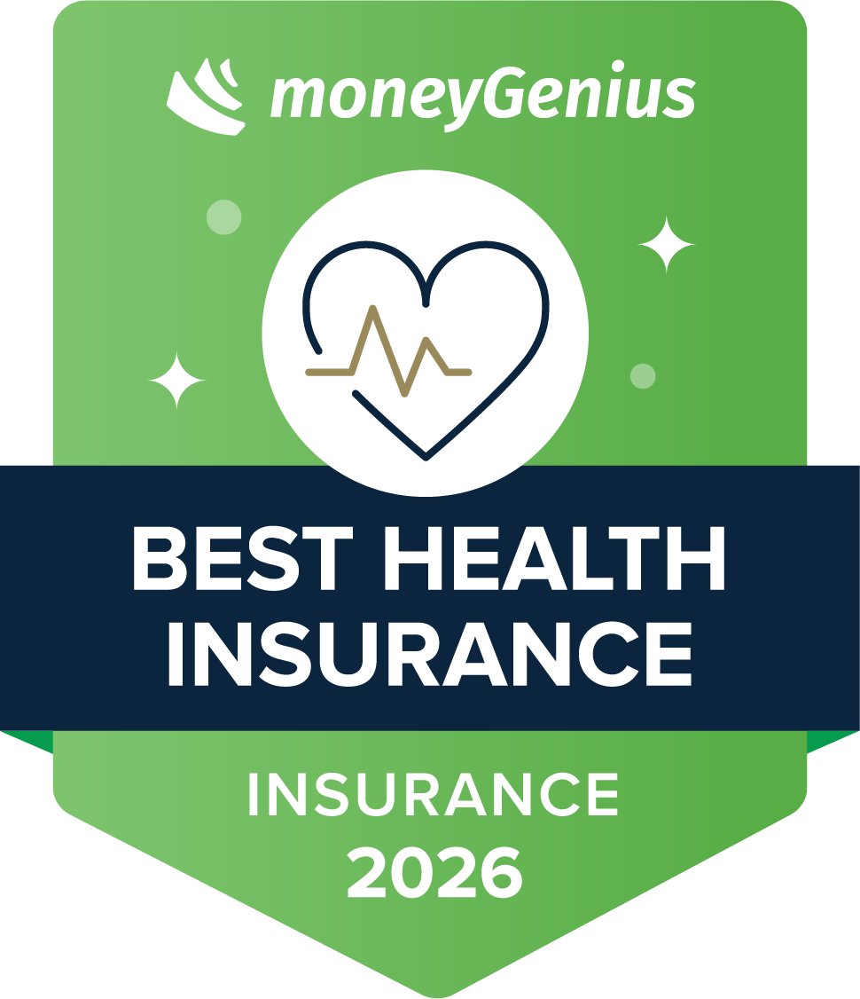 Best Health Insurance for 2026 award seal