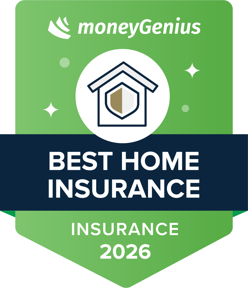 Best Home Insurance for 2026 award seal