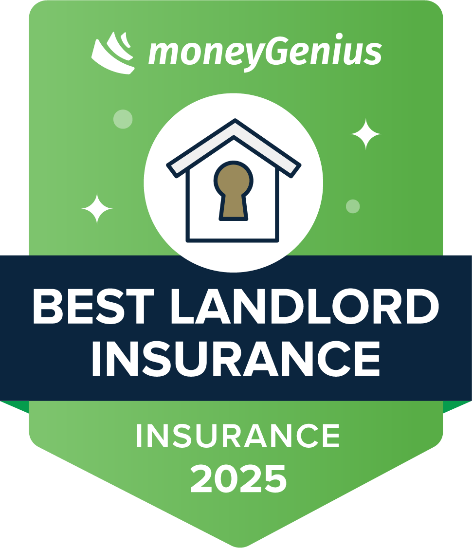 Best Landlord Insurance for 2025 award seal
