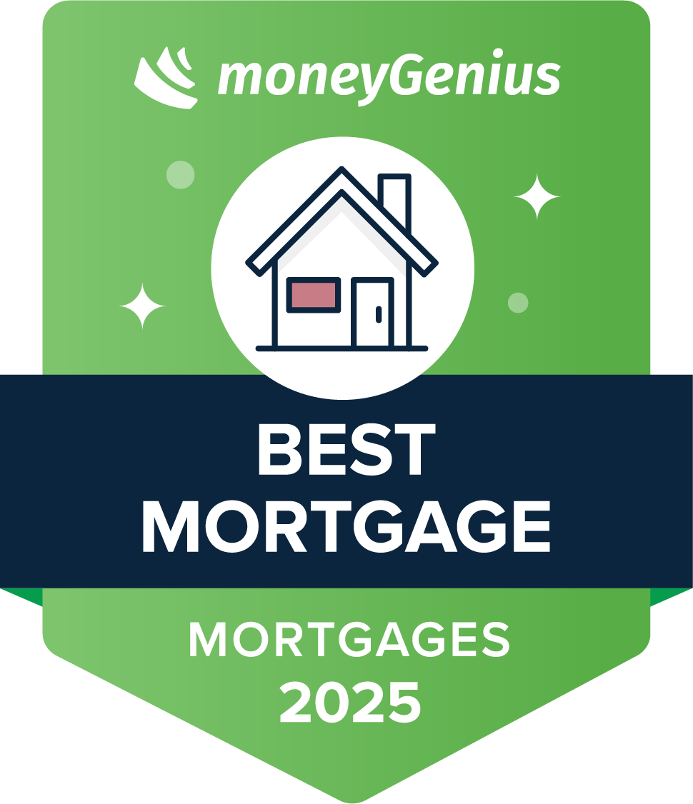 Best Mortgages for 2025 award seal