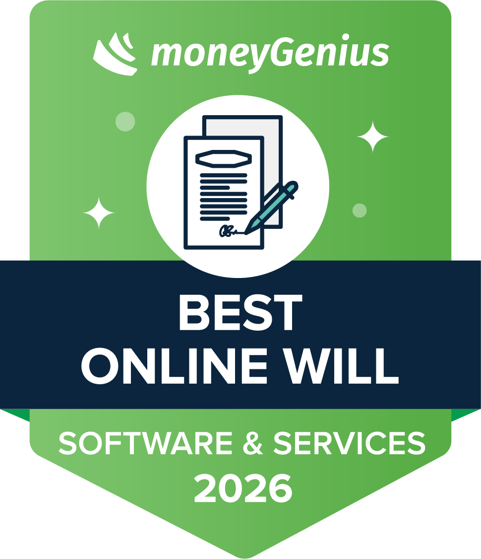 Best Online Wills for 2026 award seal
