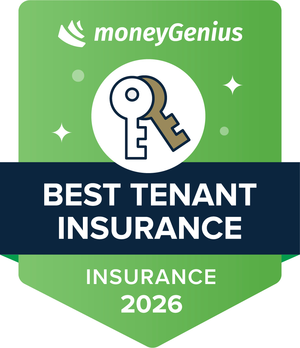 Best Tenant Insurance for 2026 award seal