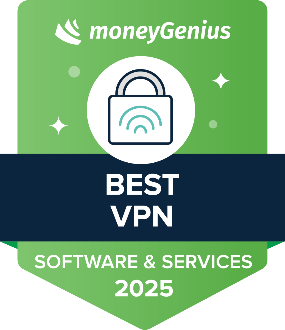 Best VPNs for 2025 award seal
